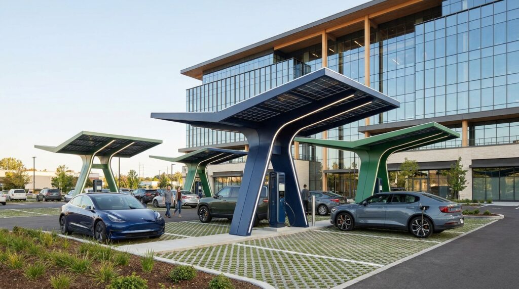 Benefits of an EV Charging Station for Business
