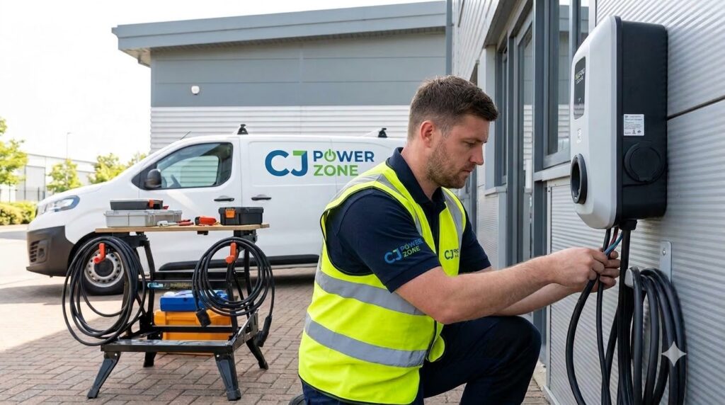 Why Partner with an Authorized EV Charging Provider Like CJ Power Zone?
