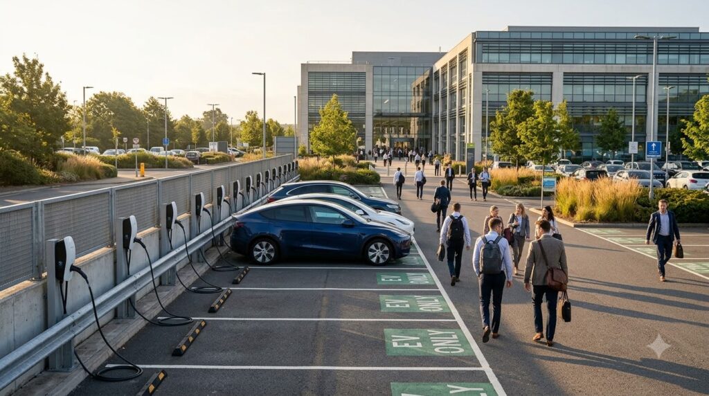 EV Charger for Office Parking: Guide for Indian Businesses